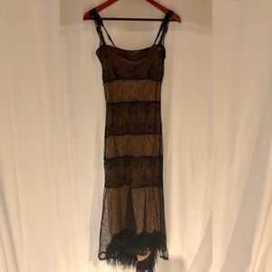 Betsy Johnson Formal Lace Evening Gown